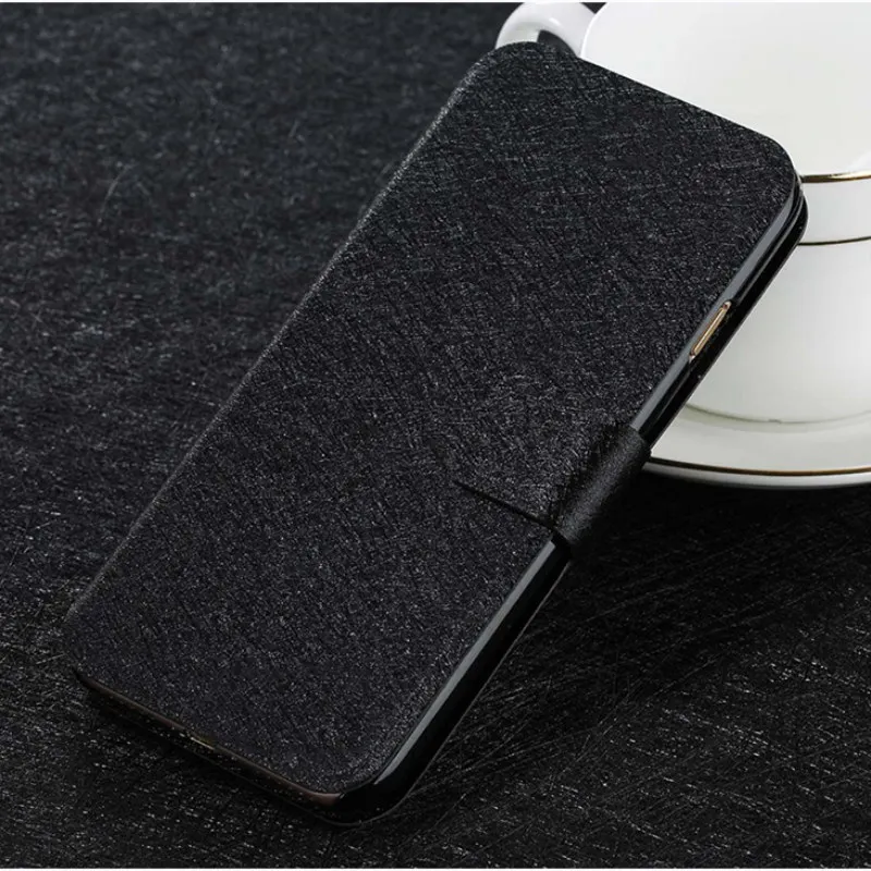 Флип-кейс для Wiko Jerry Чехол-книжка Lenny Кенни Tommy на возраст 2, 3, 4, 5, Max Plus Jerry2 Jerry3 Lenny2 Lenny3 Lenny4 Lenny5 стенд с круглым окошком - Цвет: Black