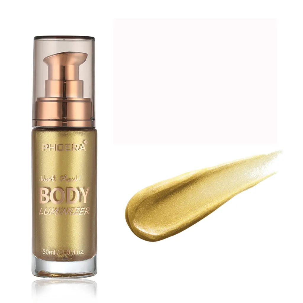 B PHOERA Body high gloss milk Body luminizer контур для лица Shimmer Body Shimmer Make Up Liquid Brighten Body high gloss milk J24 - Color: B