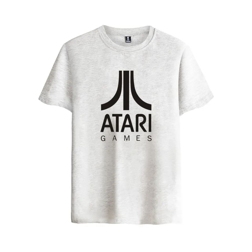 Футболка ATARI с логотипом Atari летняя хлопковая футболка коротким рукавом для