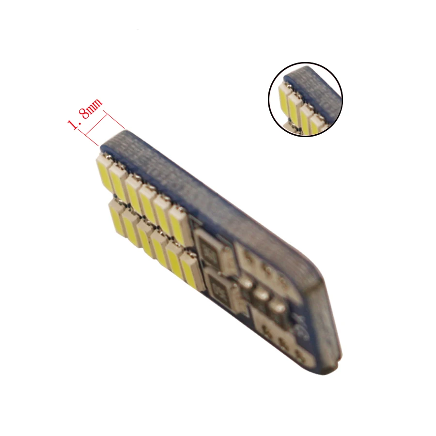 T10 Светодиодные лампы W5W Canbus 12 В Автомобильные светодиодные 2825 3014 SMD для Audi A3 A4 A5 A6 A8