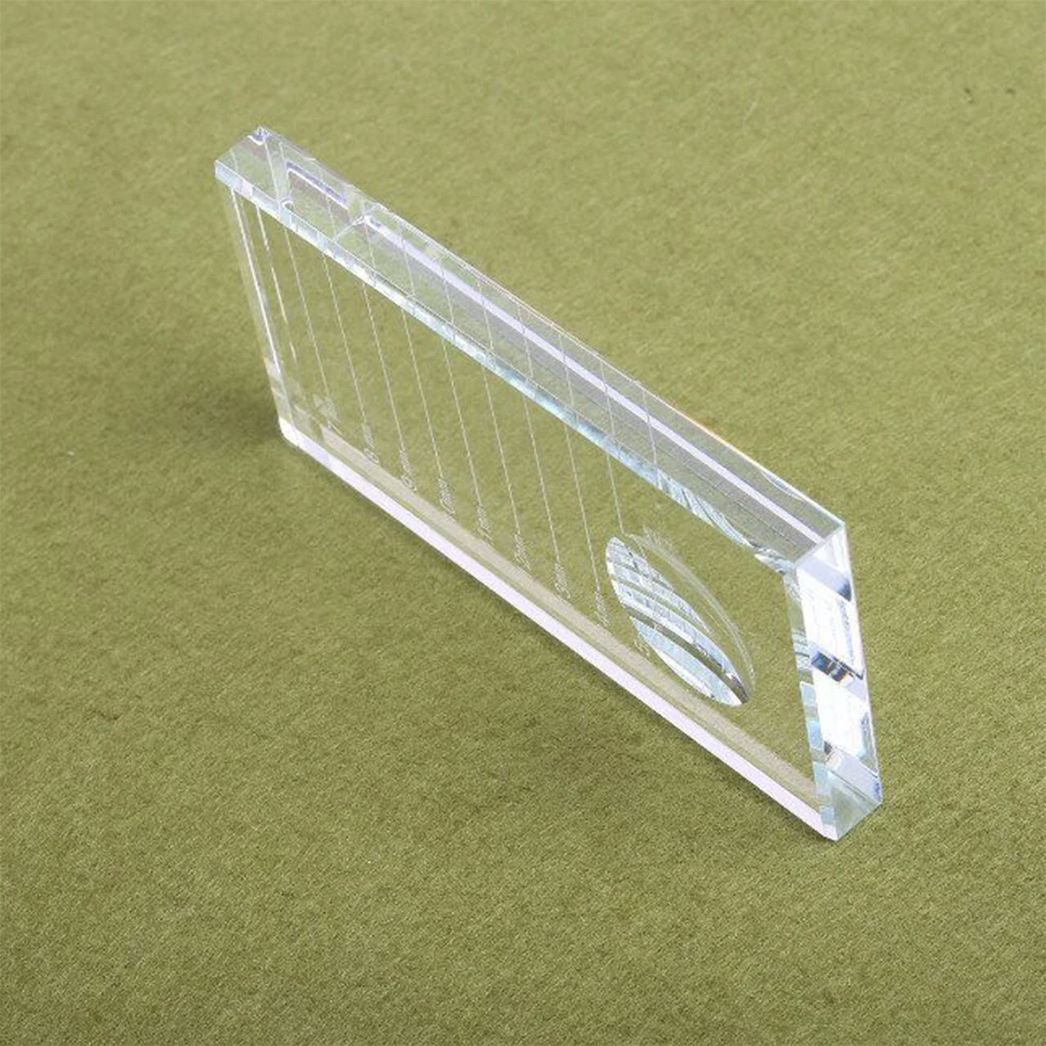 2 шт./партия держатель для склеивания расческа ресниц поддон Кристалл Камень