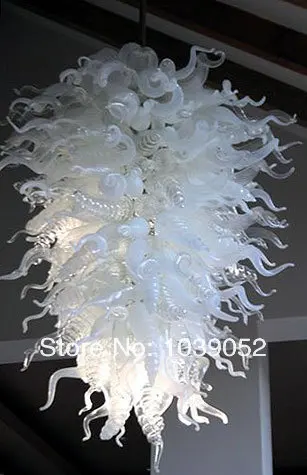 

Free Shipping Pure White and Clear Large Modern Chandelier Ceiling