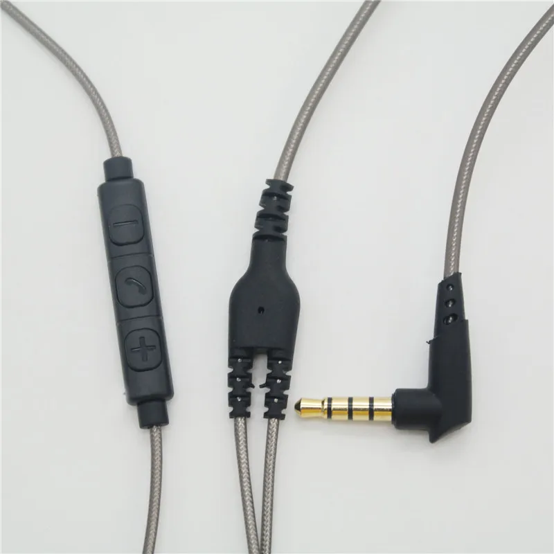 Высококачественный кабель для наушников SENNHEISER IE80 IE8 IE8I с микрофоном|Аксессуары