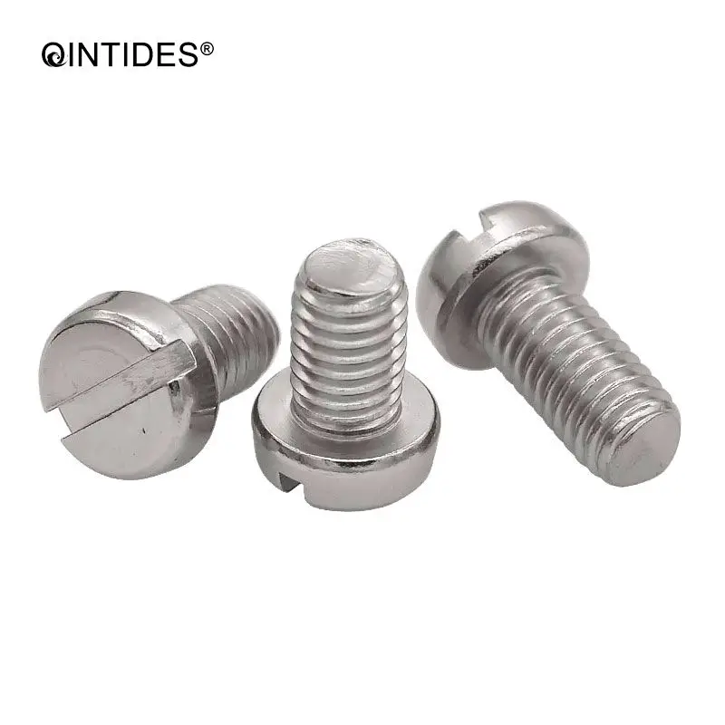 Винты QINTIDES M1.6 M2 M2.5 M3 с шлицевой головкой шурупы из нержавеющей стали 304|Винты| |