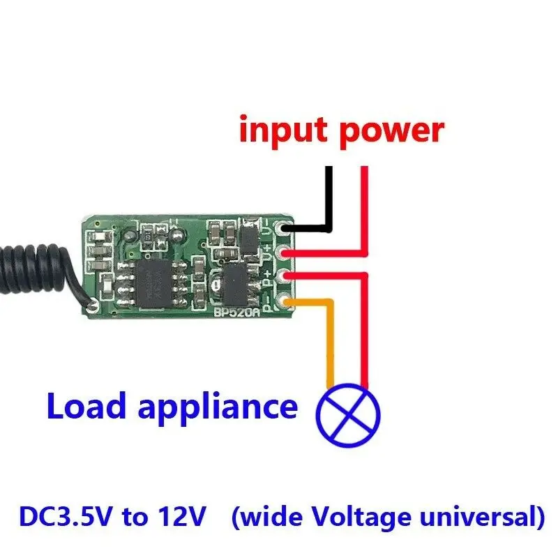 Беспроводной пульт дистанционного управления Мини маленький 433 мгц