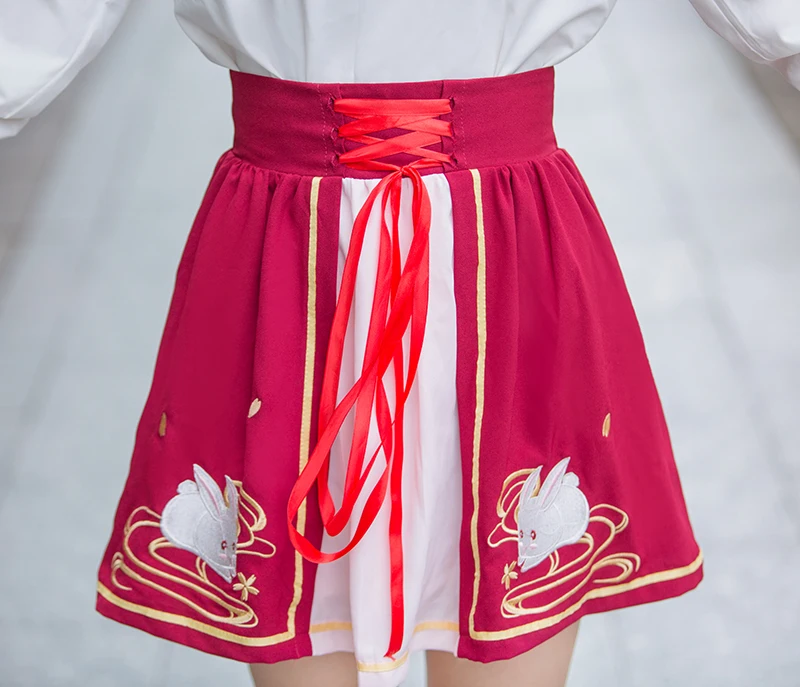 

Chinese Style Women's Embroidery Hanfu Chinese Fairy Costume Traditional Ancient Chinese Clothing Stage Performance Clothing