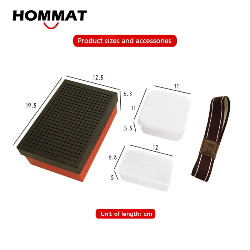 Творческая пища коробка дети Кирпичи DIY шаблон Bento Box пиксельный блок головоломка