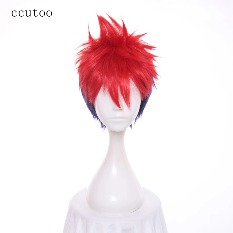 Ccutoo продовольственные войны Shokugeki no Soma Yukihira Souma красные смешанные короткие