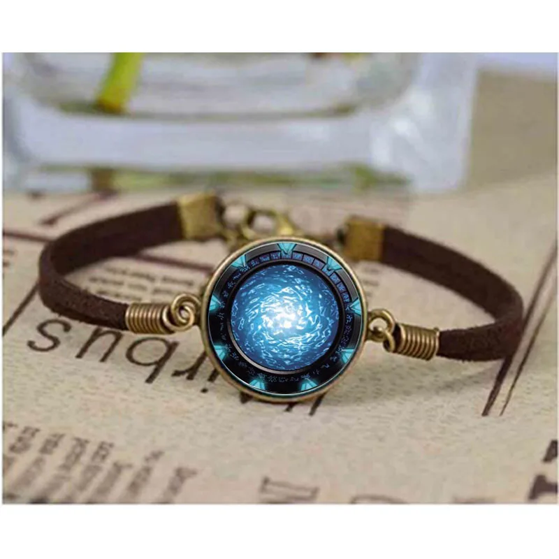 Браслет Звездный портал браслет Atlantis художественное фото стеклянные ювелирные