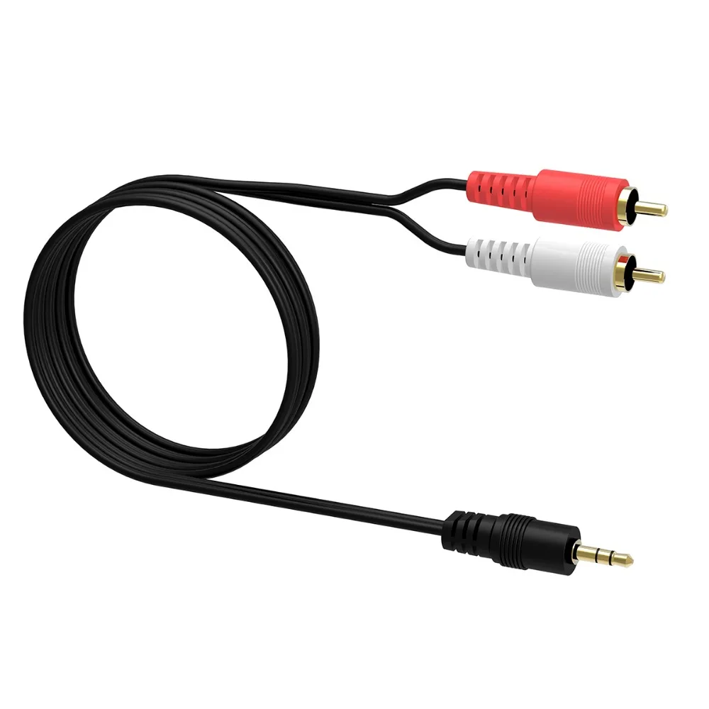 Беспроводной аудиоадаптер CHELINK Bluetooth 5 0 для кабеля RCA 3 аудиокабель 2RCA мм Кабель AUX