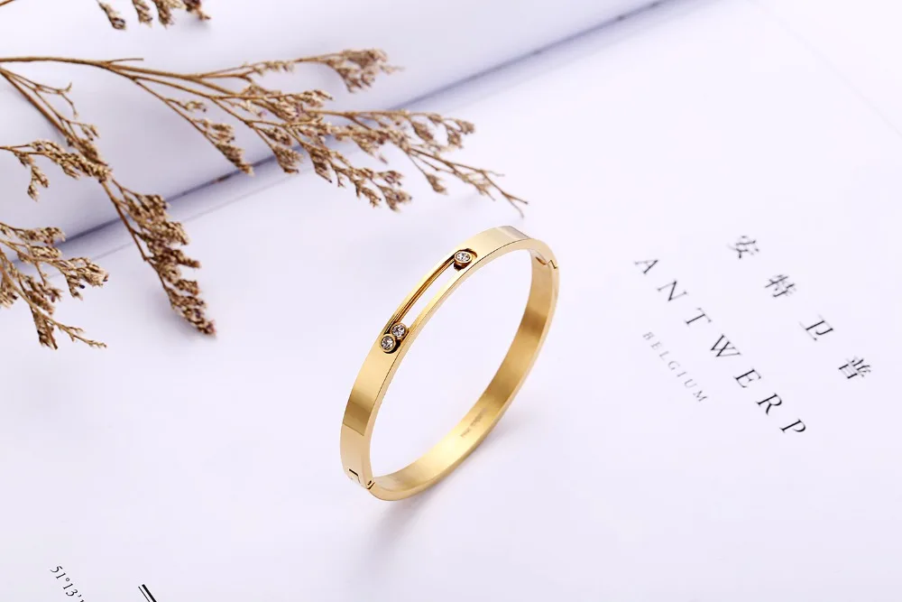 Браслет из нержавеющей стали 316L с надписью Бесплатный заказной круг|carter bracelet|carter