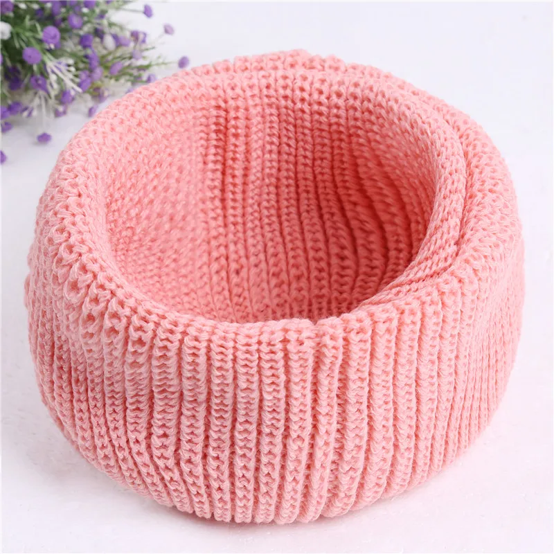 Зимний вязаный шарф-снуд унисекс шаль снуд шарфы бесконечности для женщин и