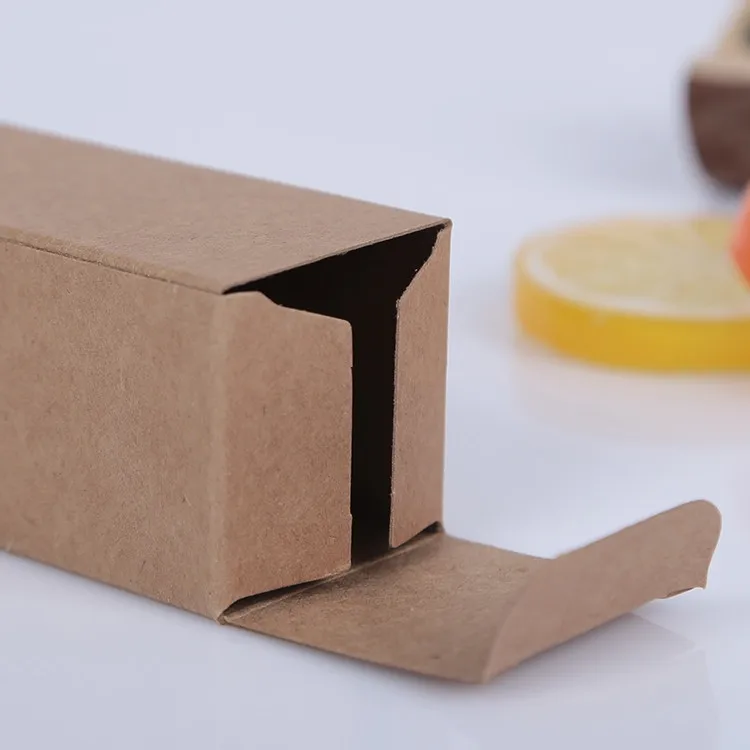

100pcs/lot-10ml/15ml/20ml/30ml/50ml/100ml White Black Kraft Paper Box Essence Oil bottle Cosmetics Party Gift box valve tubes