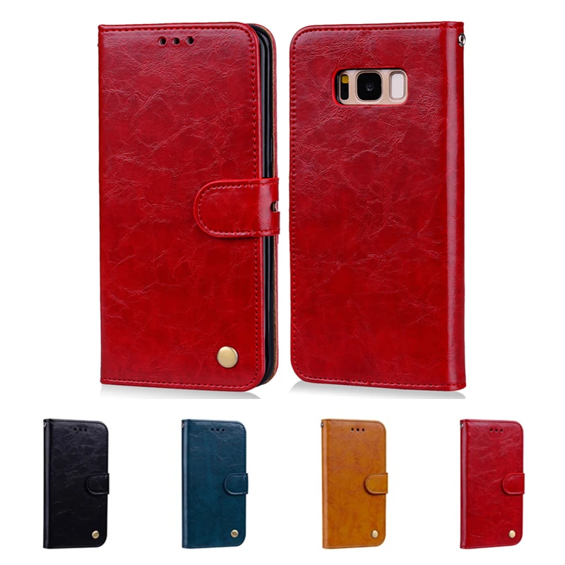 Baiscxst для samsung Galaxy S3 S4 S5 S6 S7 край S8 плюс Чехол из искусственной кожи чехол портмоне с