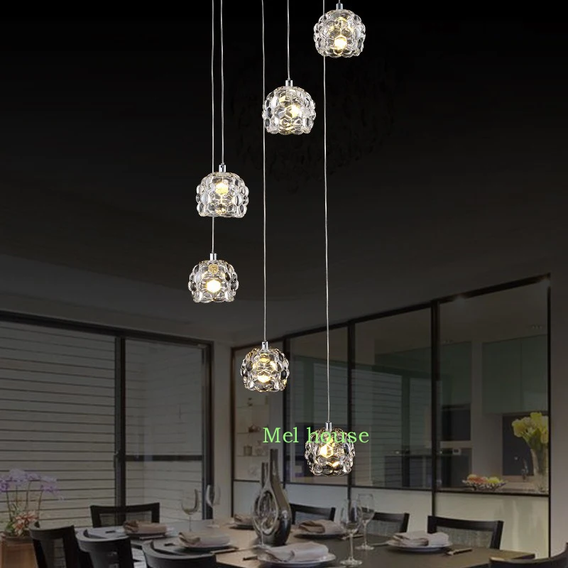 安い 倉庫ライトリビングルームのペンダントランプモダンなキッチン照明ペンダントライト屋内ランプ表面実装ランプスパイラル