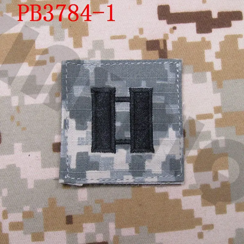 B3784 Вышивка патч ACU U. S. Армейский ранг Военная Вышивка патч крючок на спине - Цвет: B3784