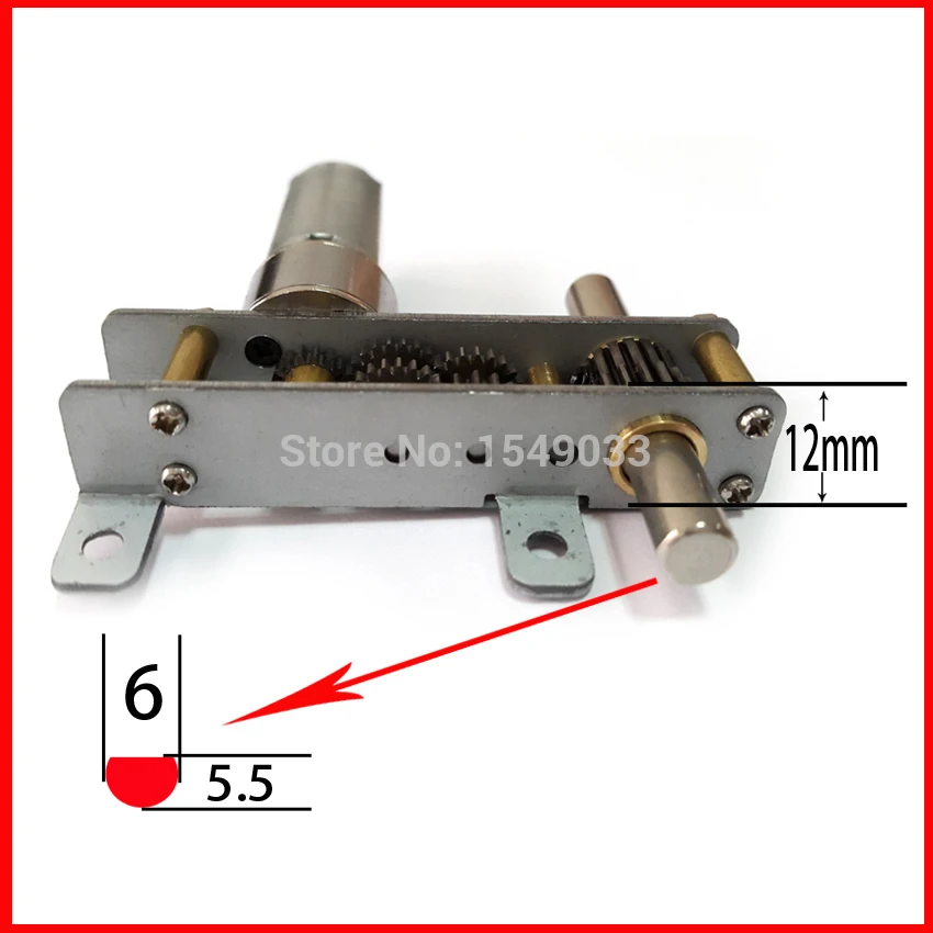 Новый мотор постоянного тока 20 об/мин 12 в 13 Гб большой крутящий момент Коробка