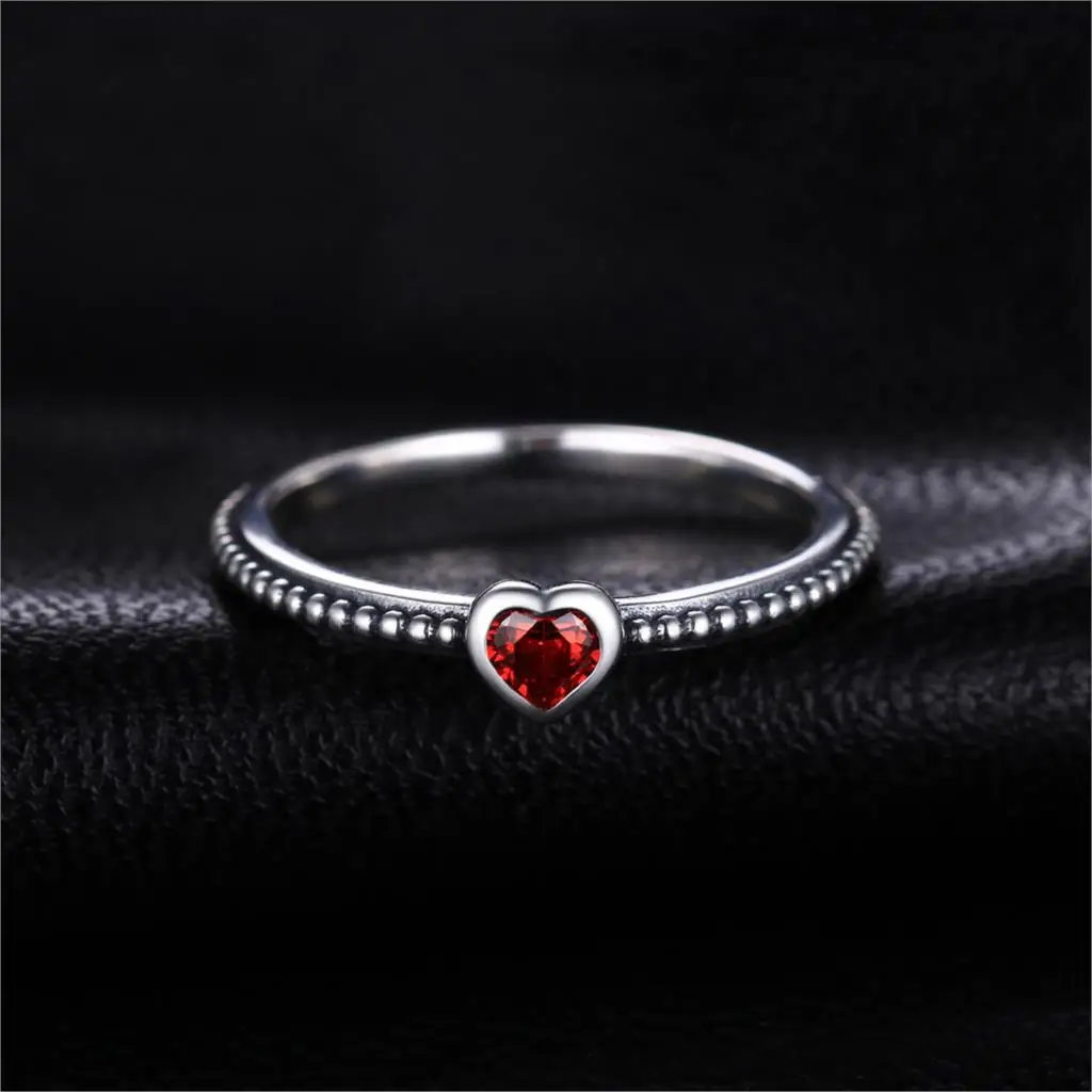 Jewelrypalace стерлингового серебра 925 Бесконечная любовь Красный муранского Стекло
