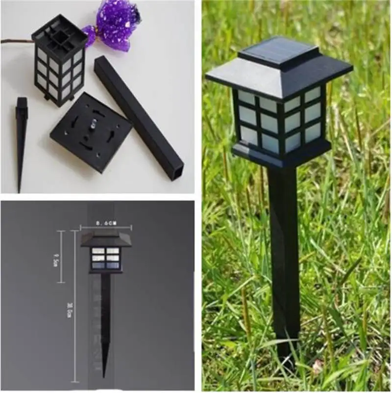 Водонепроницаемый светодиодный дневной свет Солнечный небольшой дом газон