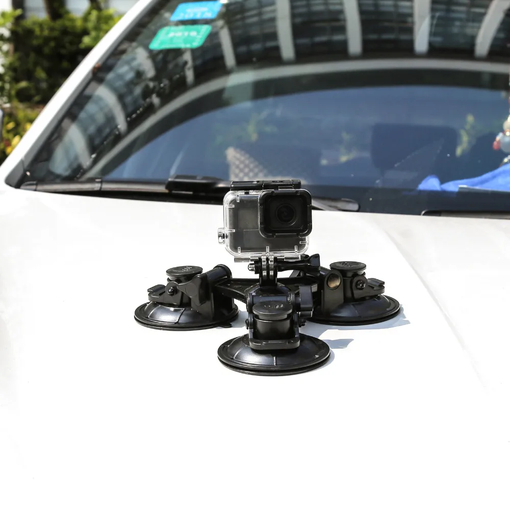 Присоска для окна автомобиля для GoPro Hero 8 7 5 6 Black Session Xiaomi Yi 4K Sjcam M10 Sj8 Eken H9 для Go Pro Hero 7 аксессуар
