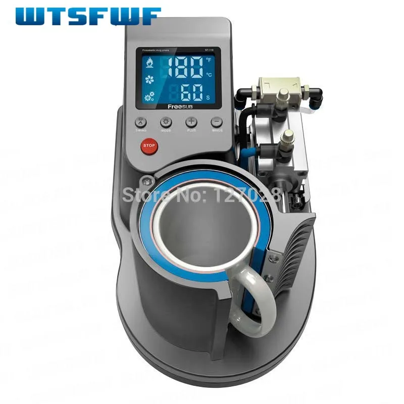 Wtsfwf Новый Ariival ST 110 пневматический пресс для кружек принтер 2D цифровой