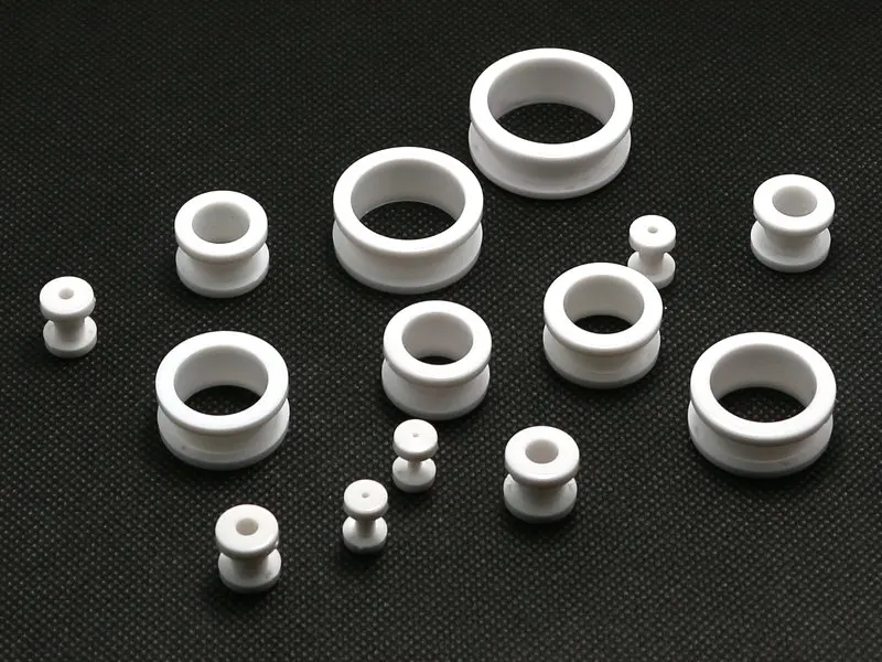 Пирсинг для ушей 2-24 мм белый 1 пара винтов дюйма | Украшения и аксессуары