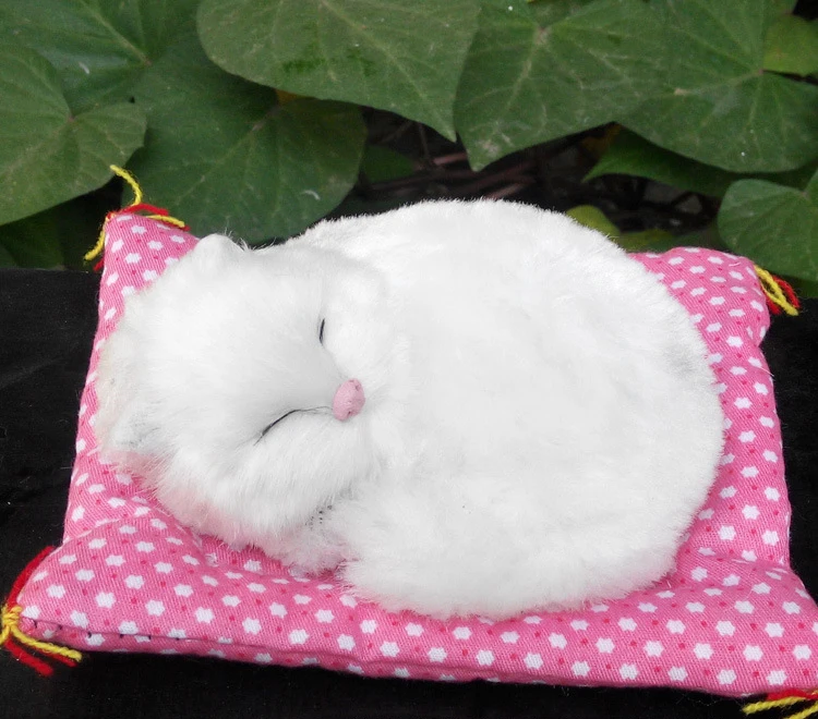 Настоящие волосы Электронные Домашние животные кошки куклы симуляция животное