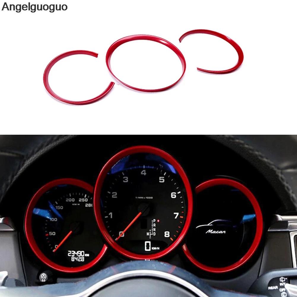Декоративная светильник вая лента Angelguoguo для приборной панели автомобиля PORSCHE