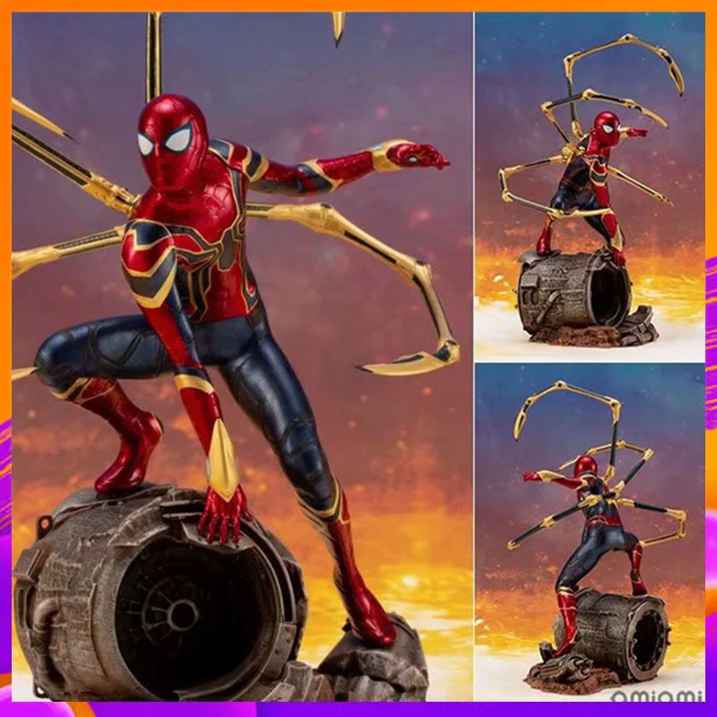 22 см Marvel Мстители супер герой Человек-паук экшн фигуры игрушки ПВХ вдали от дома