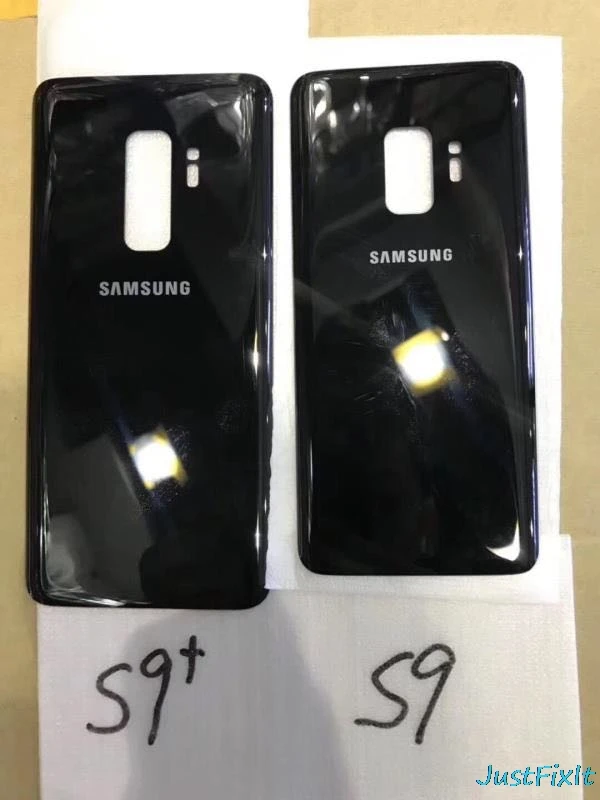 Для SAMSUNG Galaxy S9 plus + G965 G965F G960F G960 Задняя крышка батареи дверь задняя стекла Корпус