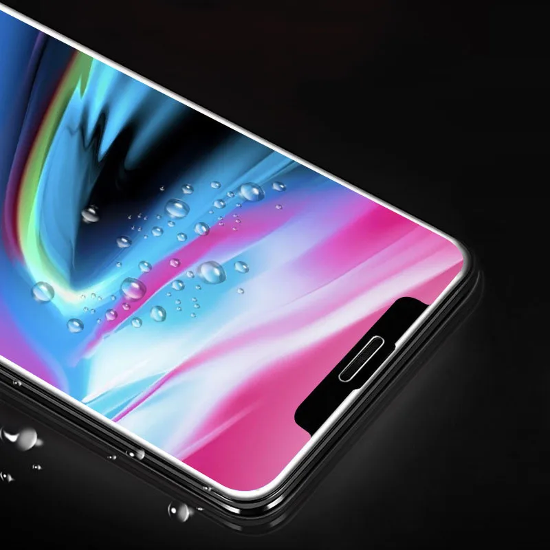 5D гибкое стекло для iPhone Xs Max Xr Защитная пленка экрана с полным покрытием HD