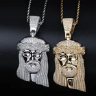 TOPGRILLZ новые кулоны с изображением Иисуса Королла хип-хоп ювелирные изделия модное ожерелье с фианитами кубические циркониевые звенья для мужчин и женщин подарок