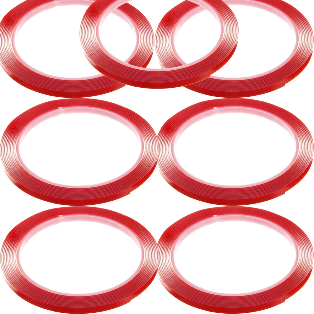 Красная пленка двусторонняя клейкая лента прозрачные акриловые супер клейкие