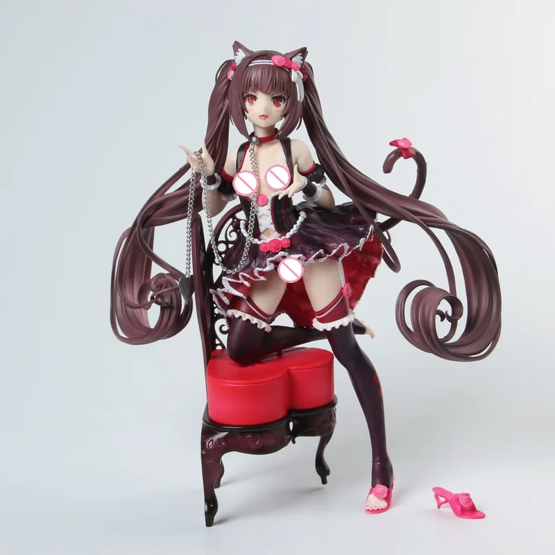 1/7 качество издание Аниме ПВХ фигурка NEKOPARA Vol.1 Soleil открытая Chocola может сбросить модель сексуальной девушки игрушка