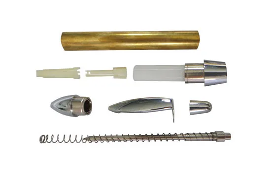 DIY мини ручка с пружинкой наборы RZ-BPCL99 - Цвет: Chrome