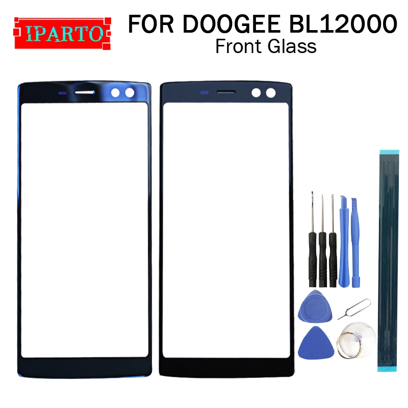 Для DOOGEE BL12000 Переднее стекло экрана Объектив 100% новый передний сенсорный экран
