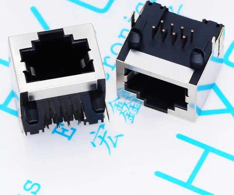 Сетевой разъем RJ45 8P8C 1*1 1*2 1*4 порта щит 8Pin компьютер | Обустройство дома