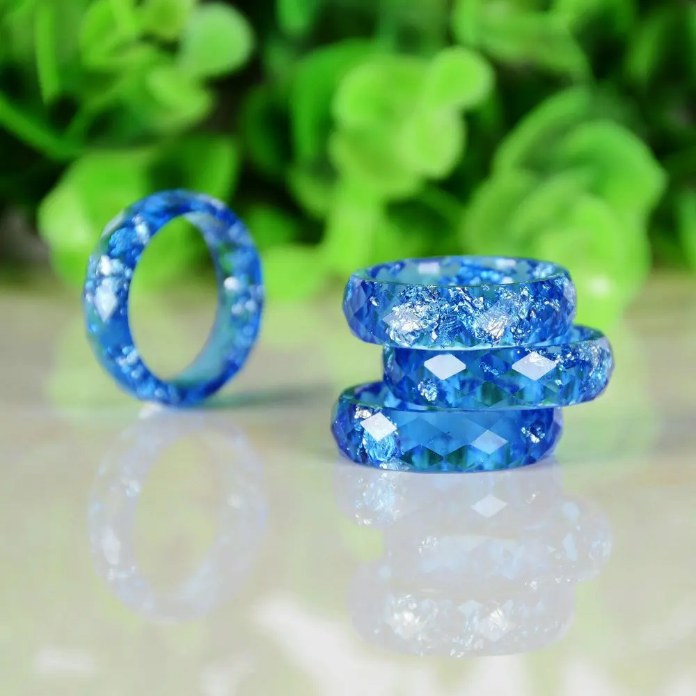 Лидер продаж кольцо из смолы золотистого цвета с бумажной подкладкой ручной