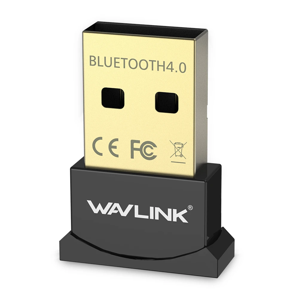 Мини Usb Bluetooth адаптер Wavlink V4.0 донгл Низкоэнергетический usb с золотым покрытием Plug &