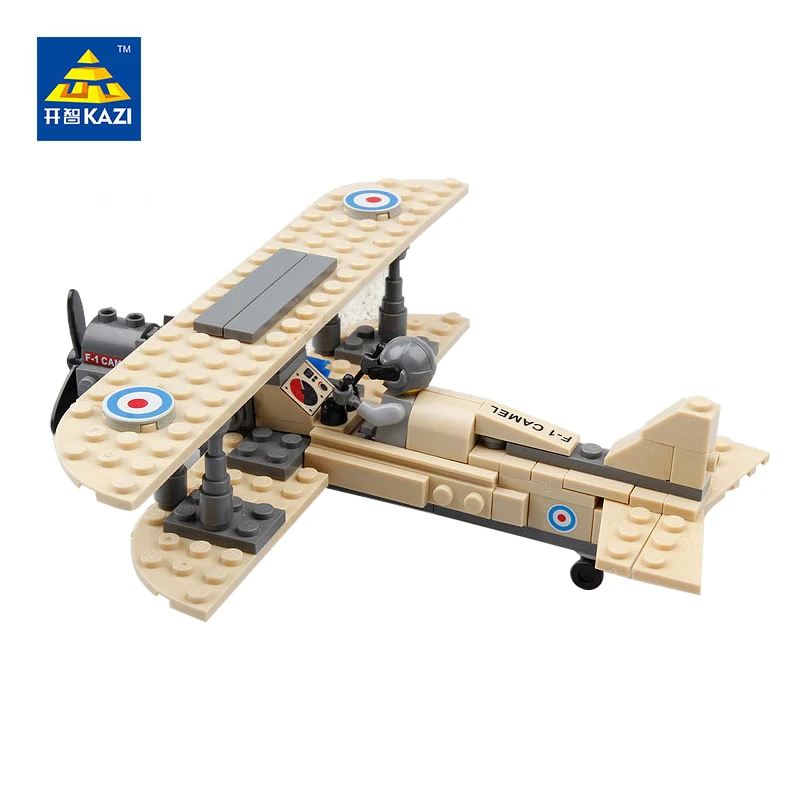 Конструктор Кази Армейский Джип автомобиль военная модель игрушки Brinquedos умные