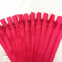 10pcs 20cm 8 inch rose nylon coil zippers tailor sewer craft crafters fgdqrs
