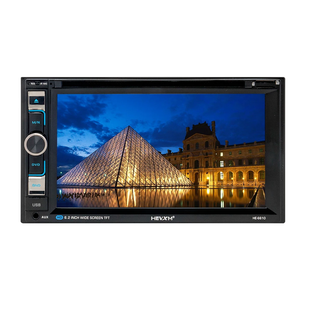 HEVXM 6610 универсальный 6 2-дюймовый автомобильный DVD навигационный плеер