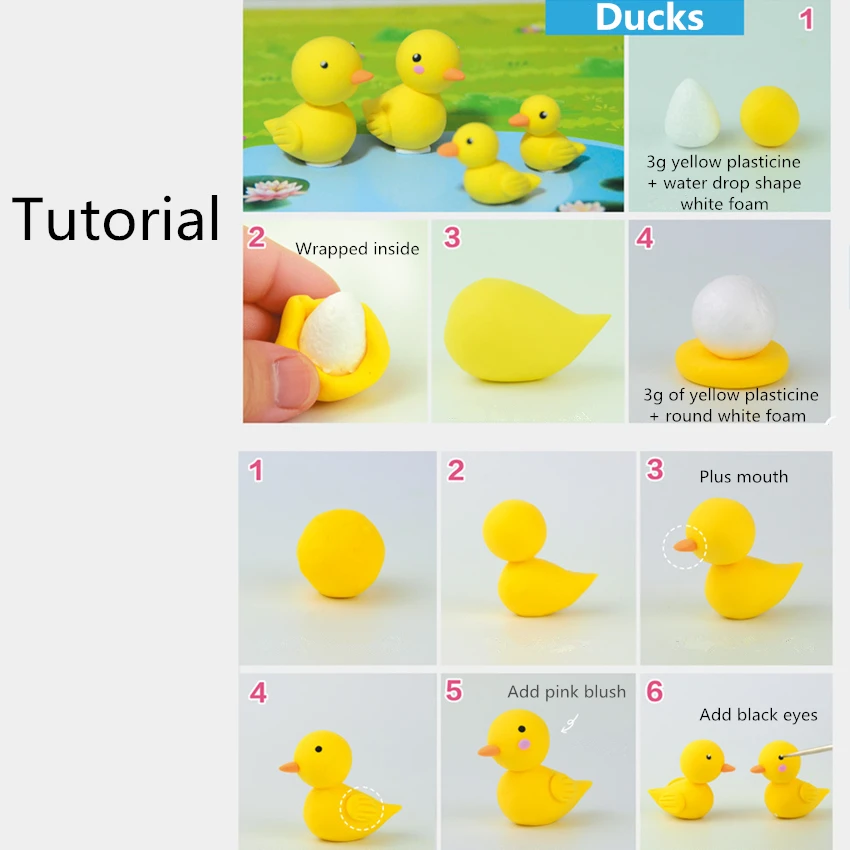 DIY Play Fimo Sculpt playdout хлопковая Очаровательная глина модель шпатлевка комплект