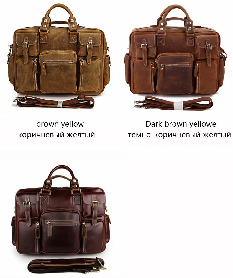 DongFang чудо Crazy Horse кожаная мужская сумка, мужская сумка, новые мужские сумки-мессенджеры, повседневные сумки на плечо, портфель для ноутбука