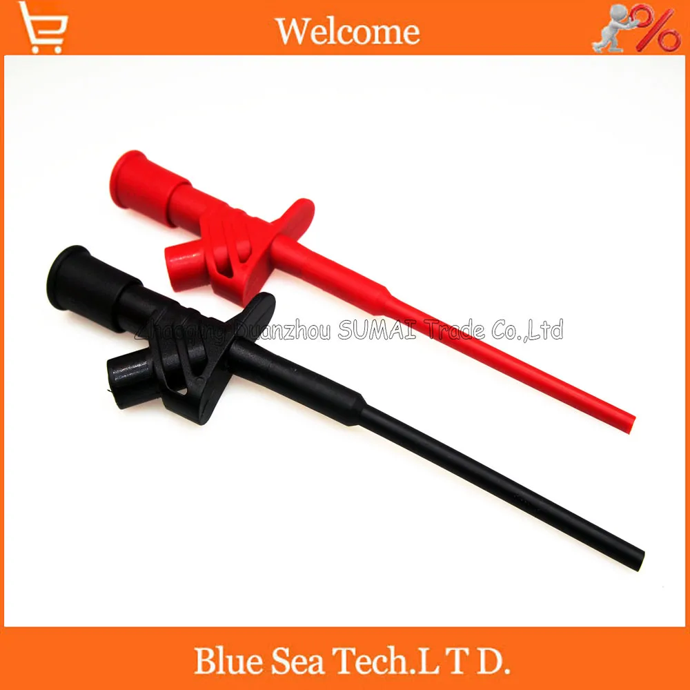 Профессиональный тестовый крюк с полной изоляцией 4 мм разъемом типа банан TC4169