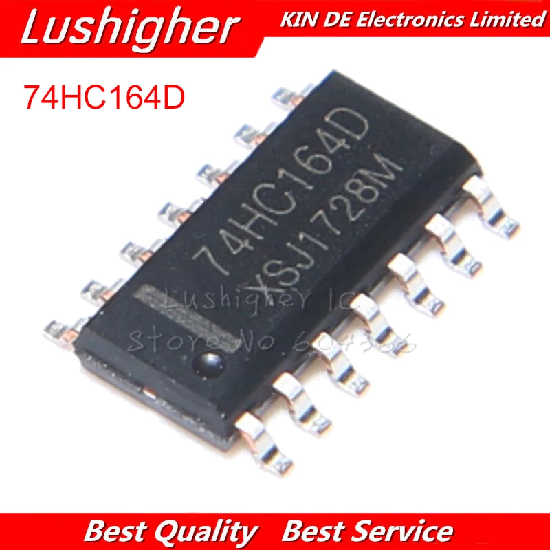 10 шт. 74HC164D 74HC164 SOP14 SN74HC164DR SOP SN74HC164 SMD новый оригинальный IC|ic smd|ic 2 |