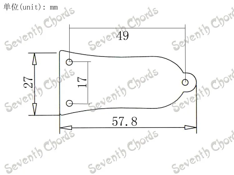 2 Pcs Acoustic Electric Bass Guitar 3 hole Metal Truss Rod Cover Plate - Chrome Black Golden For Choose | Спорт и развлечения