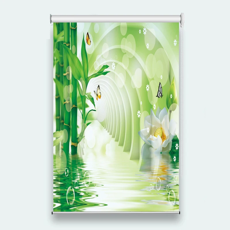 3d-роликовые жалюзи красивые декоративные роликовые для гостиной спальни ванной