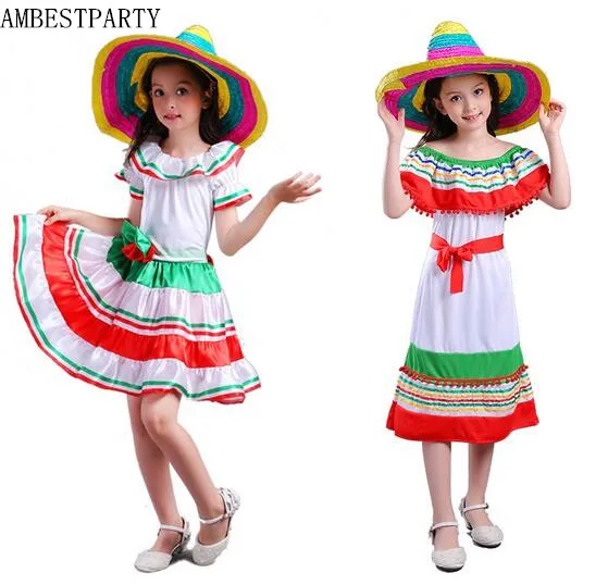 Хит 2017 костюмы для косплея на Хэллоуин в мексиканском стиле женская одежда +