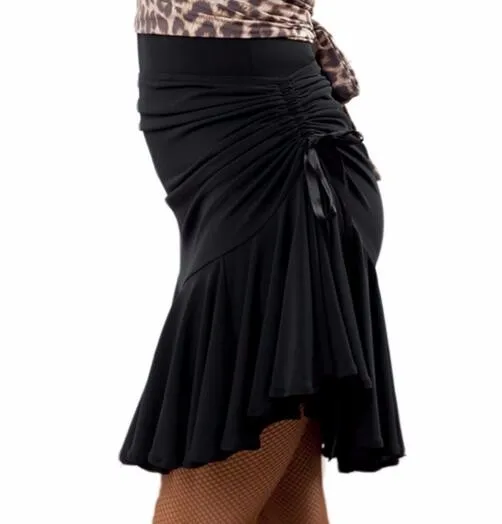 Бальные танго ча Румба латинский танец сальсы платье юбка квадратный Танец